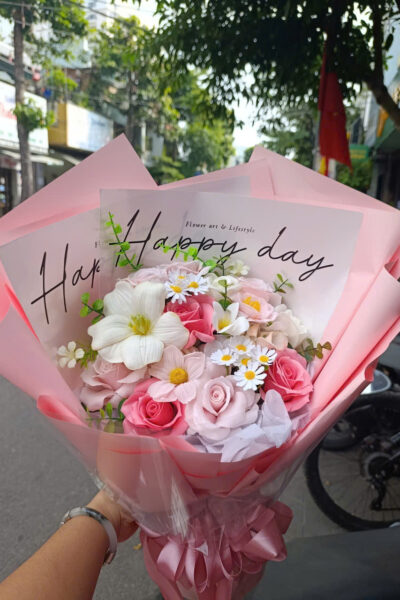 BÓ HỒNG MIX SIZE NHỎ