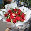 BÓ HOA 18 BÔNG HỒNG ĐỎ